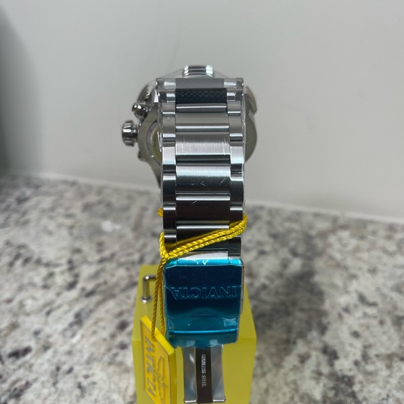 Invicta Shaq Men's 52mm Bolt Swiss Quartz Chronograph Stainless Steel Bracelet - Picture 2 of 10